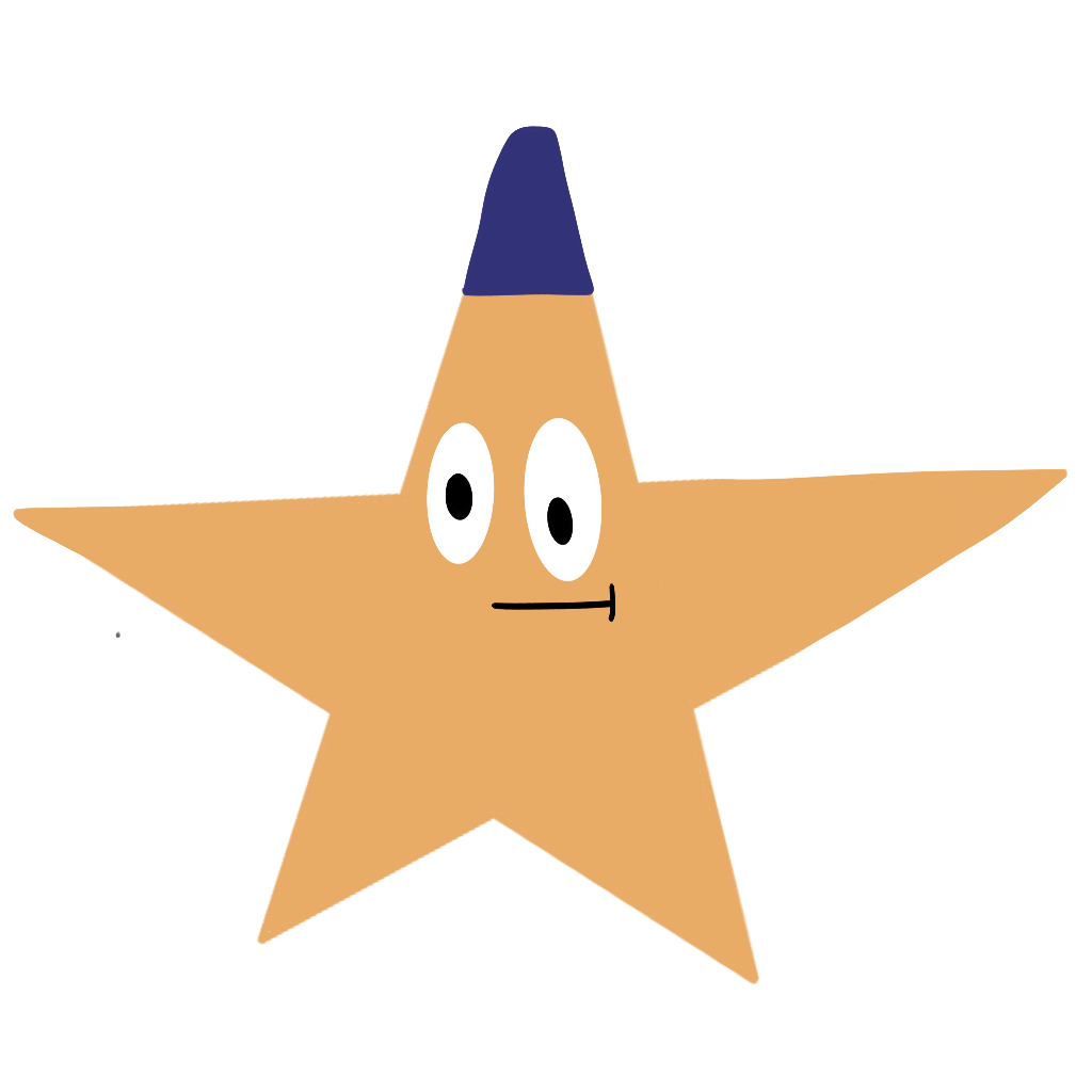 Cone Hat Starlit character